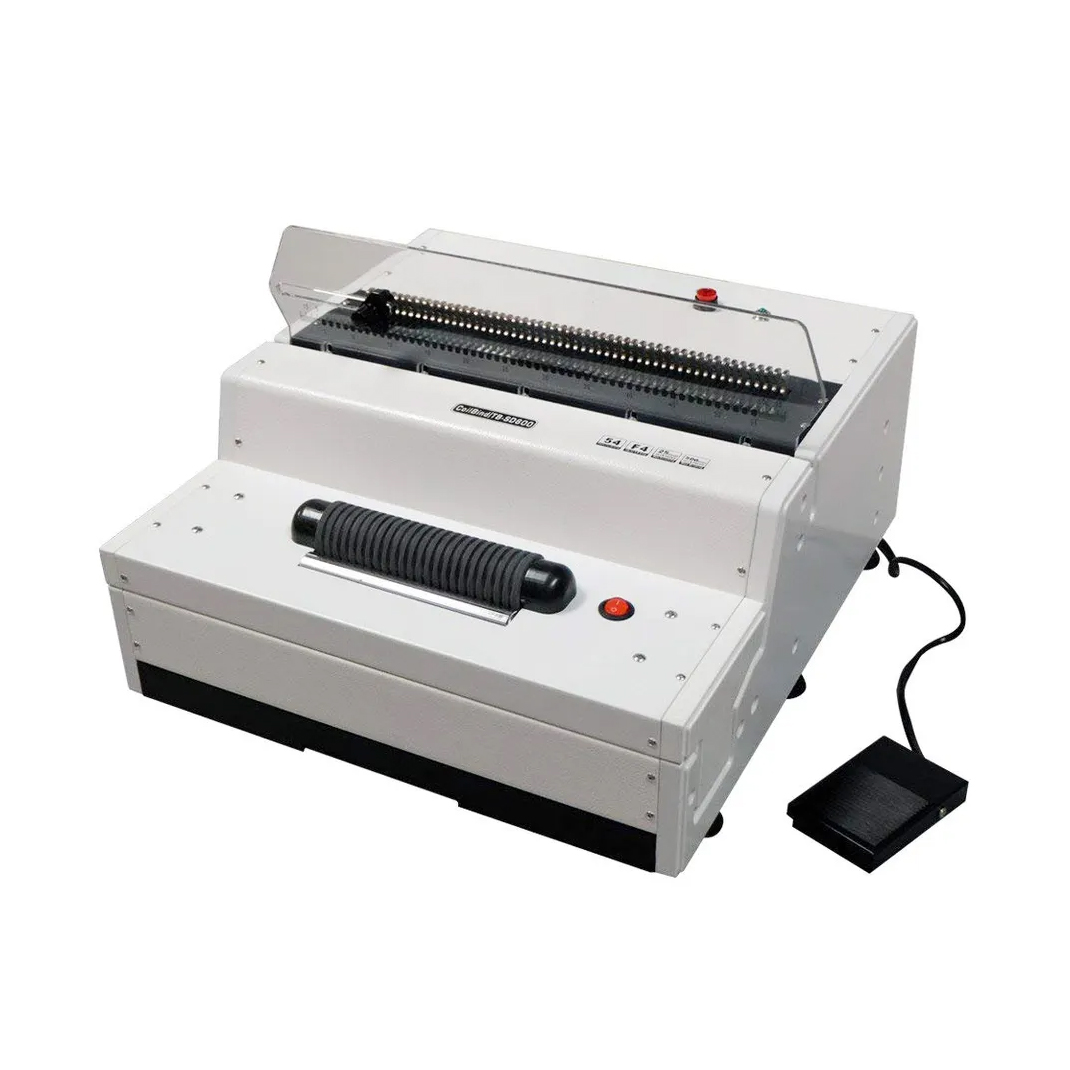 SD600A Perfect Desktop Electric Book Sprial Coil Binding Machine