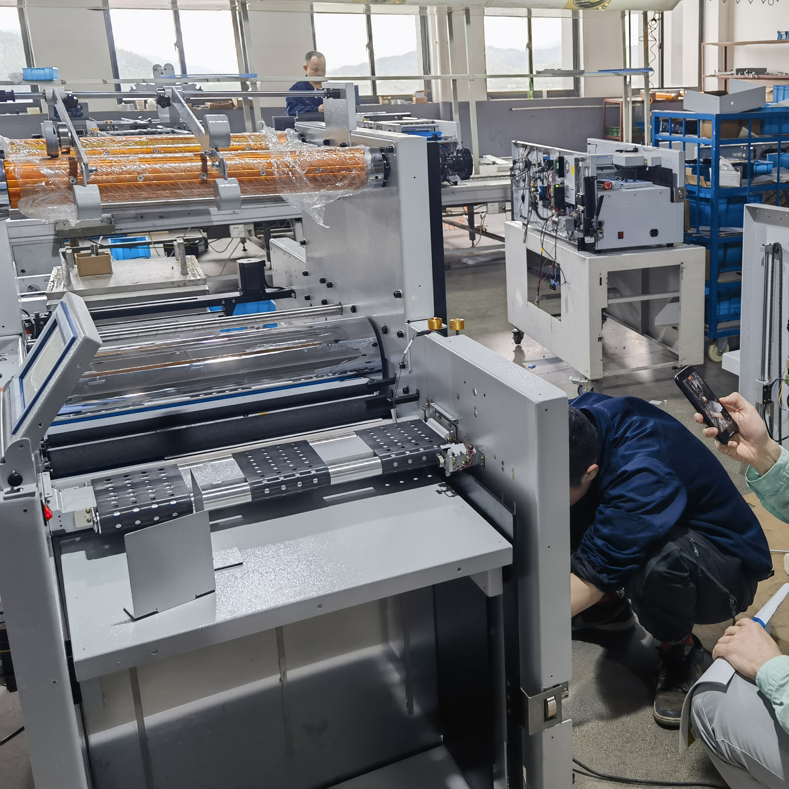 540T Automatic Laminating Machine Hydraulic Paper Laminator