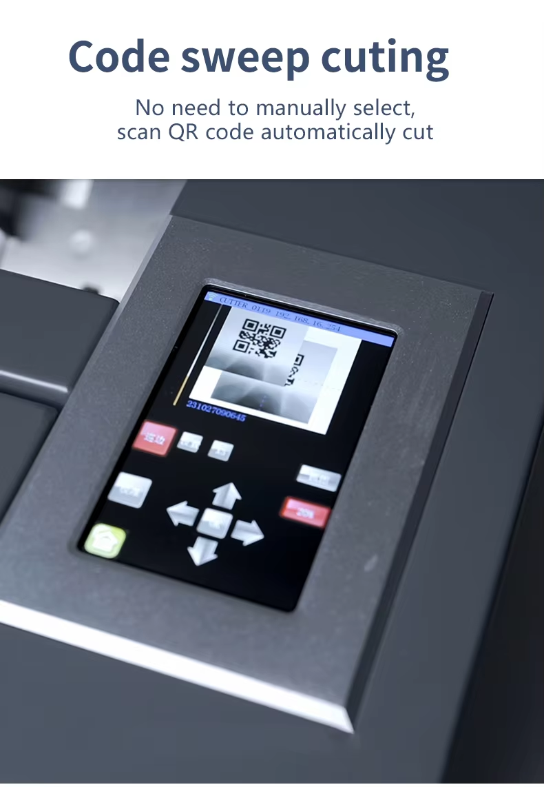 A3MAX5-H Cabinet Style Automatic Feeding Label Cutting Machine Digital Die Cutter 