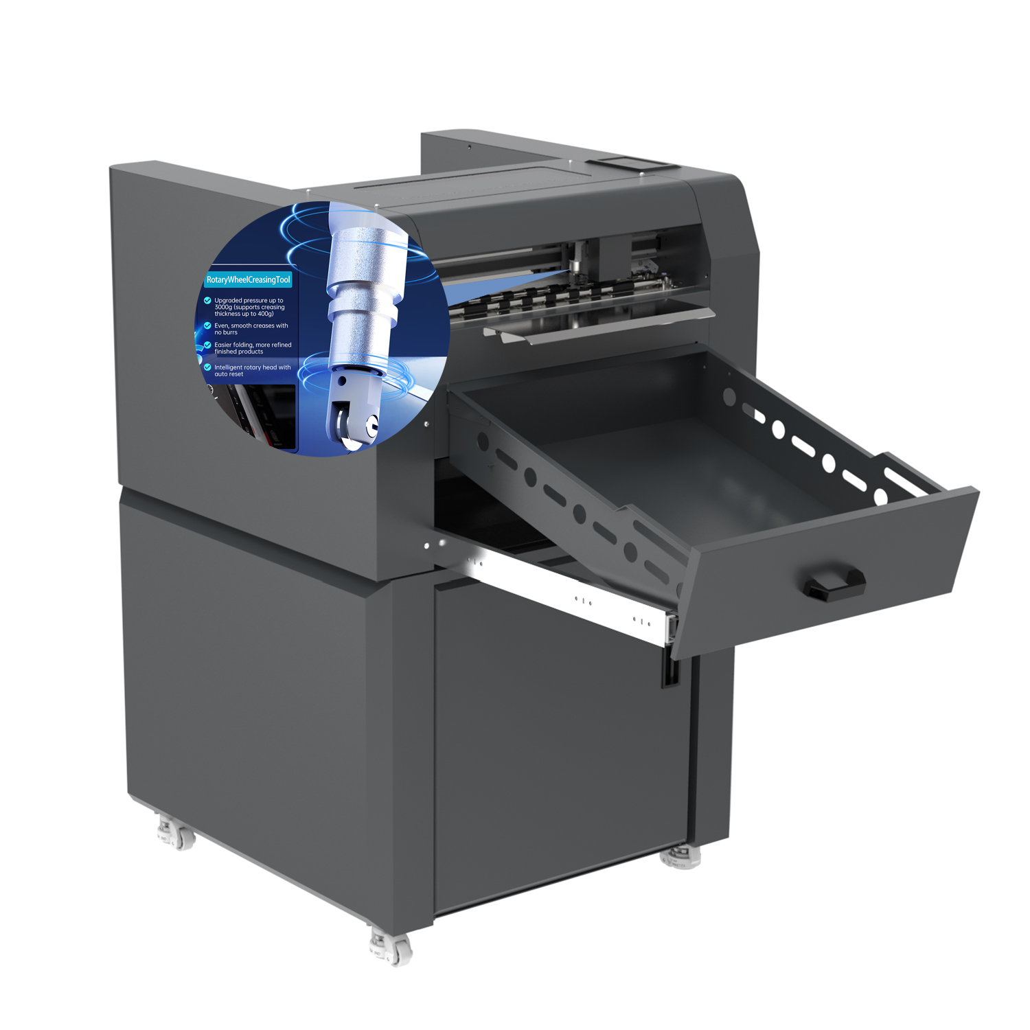 A3MAX5 PRO Servo Motor Vacuum Adsorption Automatic Sheet Feeding Label Cutter Sticker Cutting Machine With 3000g Presure