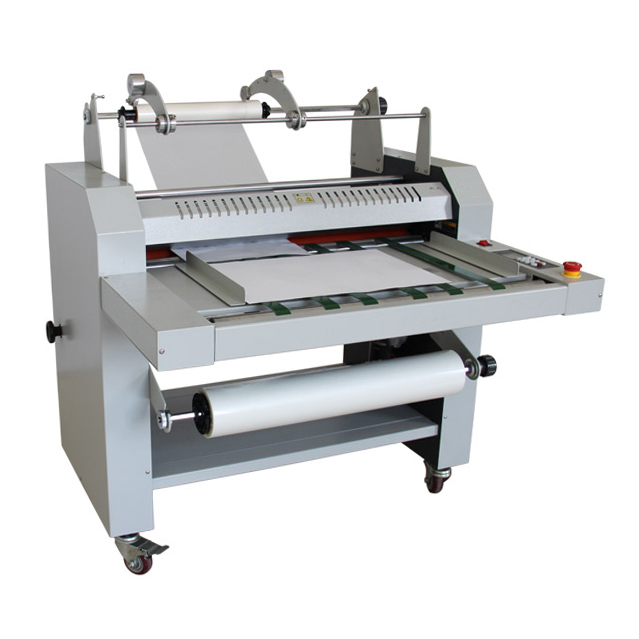 490/720 A2 Roll Paper Laminator Hot And Cold Laminating Machine 