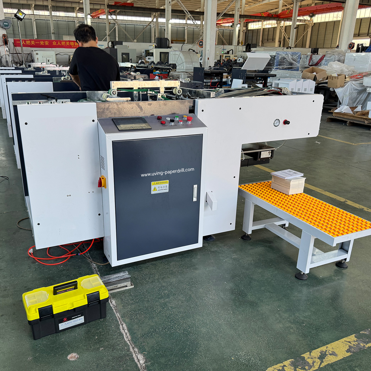 420C High Speed Automatic Notebook Punching Machine Calendar Punching Machine